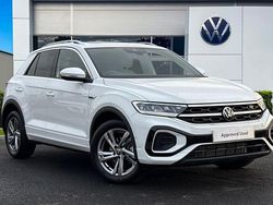 White Used 2025 VW T-Roc R-line SUV | £27,490 (Fair price)
