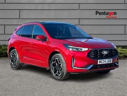 Red Used 2024 Ford Kuga ST-Line X SUV | £24,995 (Fair price)