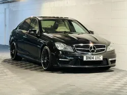 Black Used 2014 Mercedes C63 AMG Sedan | £16,989 (Super price)