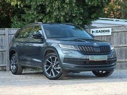Quartz grey metallic Used 2021 Skoda Kodiaq SportLine SUV | £26,495 (Fair price)