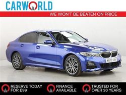 Blue Used 2021 BMW 330 M Sport Sedan | £18,840 (Fair price)