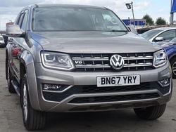 Beige Used 2017 VW Amarok Highline Pickup | £15,995 (Fair price)