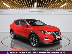 Red Used 2020 Nissan Qashqai N-Connecta SUV | £13,099 (Good price)