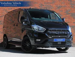 Black Used 2022 Ford Transit Custom Limited Van | £23,989 (A bit pricey)