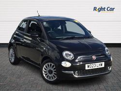 Black Used 2023 Fiat 500 Hatchback | £9,399 (Fair price)