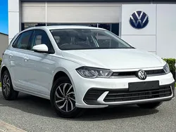 White New 2025 VW Polo Life Hatchback | £21,290 (Fair price)