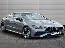 Grey Used 2024 Mercedes CLA35 AMG Premium Sedan | £38,950 (A bit pricey)