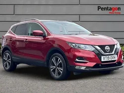Red Used 2019 Nissan Qashqai N-Connecta SUV | £12,375 (Good price)