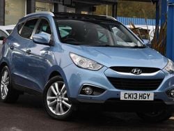 Blue Used 2013 Hyundai ix35 Premium SUV | £7,991 (Fair price)
