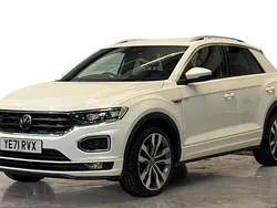 White Used 2022 VW T-Roc R-line SUV | £21,770 (Good price)
