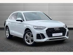 White Used 2021 Audi Q5 S-Line SUV | £29,130 (Fair price)
