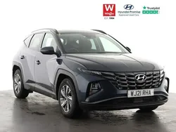 Blue Used 2021 Hyundai Tucson SE SUV | £17,199 (Fair price)