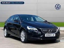 Black Used 2018 Volvo V40 Inscription Estate | £12,125 (Fair price)