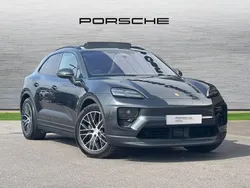 Volcano grey metallic New 2025 Porsche Macan 4 Electric SUV | £69,900