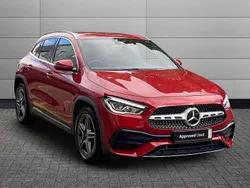 Red Used 2022 Mercedes GLA200 AMG line SUV | £26,795 (Fair price)