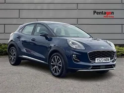 Blue Used 2023 Ford Puma Gen-E Titanium SUV | £14,490