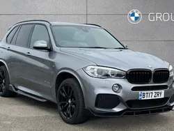 Grey Used 2017 BMW X5 M Sport SUV | £21,403 (Fair price)