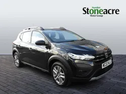 Black Used 2022 Dacia Sandero Essentiel Hatchback | £9,395 (Fair price)