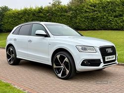 White Used 2014 Audi Q5 S-line plus SUV | £10,495 (Fair price)