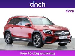Red Used 2022 Mercedes GLB200 AMG line SUV | £24,299 (Good price)