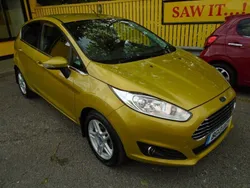 Yellow Used 2013 Ford Fiesta Zetec Hatchback | £4,995 (A bit pricey)
