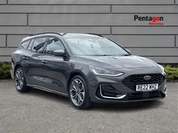Silver Used 2022 Ford Focus ST-Line Hatchback | £20,040 (Fair price)