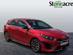 Red New 2025 Kia Ceed GT-Line Hatchback | £22,989 (Expensive)
