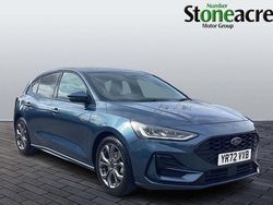 Blue Used 2022 Ford Focus ST-Line Hatchback | £13,550 (Fair price)