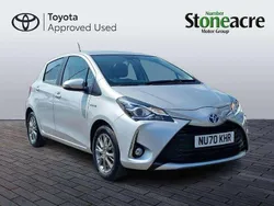 Silver Used 2020 Toyota Yaris Hybrid Hatchback | £14,500 (Good price)