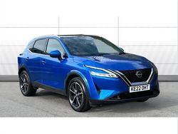 Blue Used 2022 Nissan Qashqai Tekna SUV | £20,816 (Fair price)