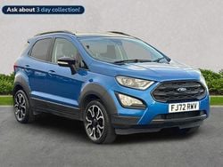 Blue Used 2022 Ford Ecosport Active SUV | £12,721 (Fair price)