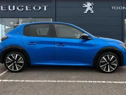 Blue Used 2020 Peugeot e-208 GT Hatchback | £10,995
