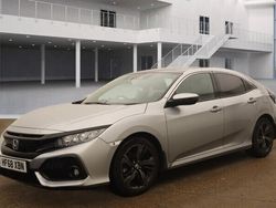 Silver Used 2018 Honda Civic EX Hatchback | £13,990 (Fair price)