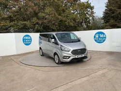 Moondust silver (metallic paint) Used 2021 Ford Tourneo Custom Titanium Sedan | £21,995 (Fair price)