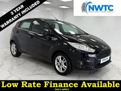 Black Used 2015 Ford Fiesta Zetec Hatchback | £4,695 (Fair price)