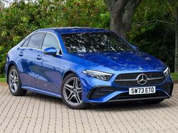 Blue Used 2023 Mercedes A200 Executive Sedan | £26,498 (Expensive)