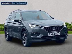 Grey Used 2019 Seat Tarraco 4Drive SUV | £17,999 (Fair price)