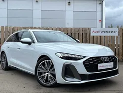 Glacier white Used 2025 Audi A5 S-Line Coupe | £45,990