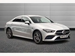 Silver Used 2020 Mercedes CLA250e AMG Line Premium Sedan | £21,695 (Fair price)