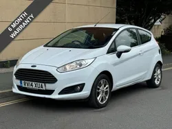 White Used 2014 Ford Fiesta Zetec Hatchback | £4,995 (Fair price)