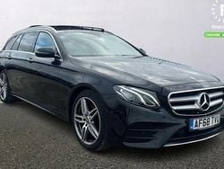Black Used 2018 Mercedes E220 AMG Line Premium Estate | £23,299 (Fair price)