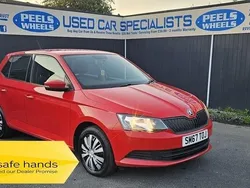 Red Used 2018 Skoda Fabia Hatchback | £5,275 (Good price)