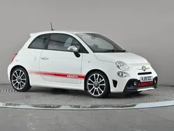 White Used 2019 Abarth 595 70th Anniversary Hatchback | £11,298 (Fair price)