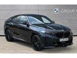 Carbon black Used 2025 BMW X6 M Sport SUV | £77,995