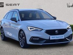 White Used 2022 Seat Leon FR Sport Estate | £18,777 (A bit pricey)