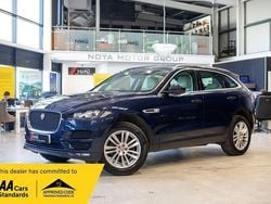 Blue Used 2017 Jaguar F-Pace Portfolio SUV | £16,949 (Fair price)