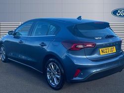 Blue Used 2023 Ford Focus Titanium Hatchback | £14,543 (Fair price)