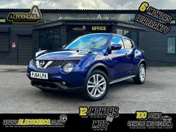 Blue Used 2014 Nissan Juke Acenta Premium SUV | £4,795 (Fair price)