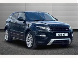 Black Used 2015 Land Rover Range Rover evoque Dynamic SUV | £9,990 (Fair price)