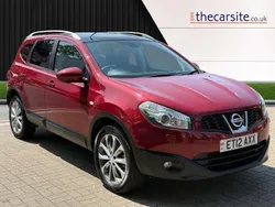Red Used 2012 Nissan Qashqai +2 Tekna SUV | £8,495 (Expensive)